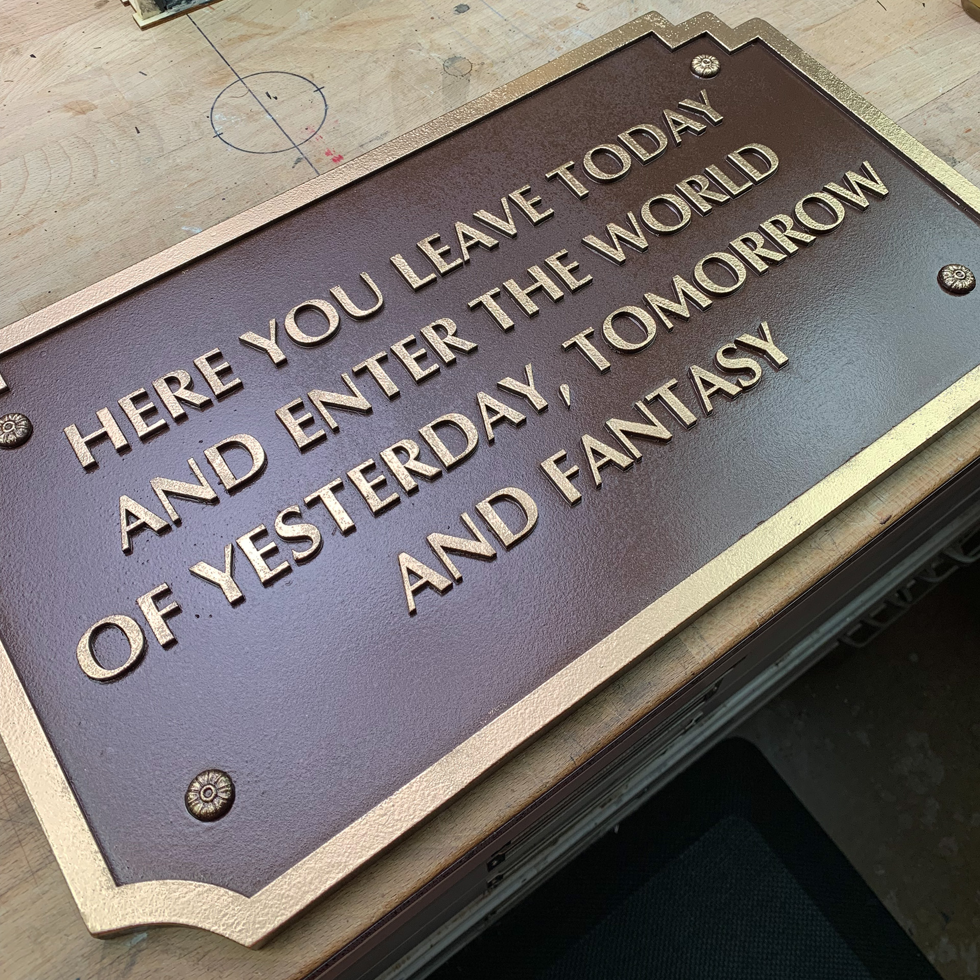 Disney Entrance Sign
